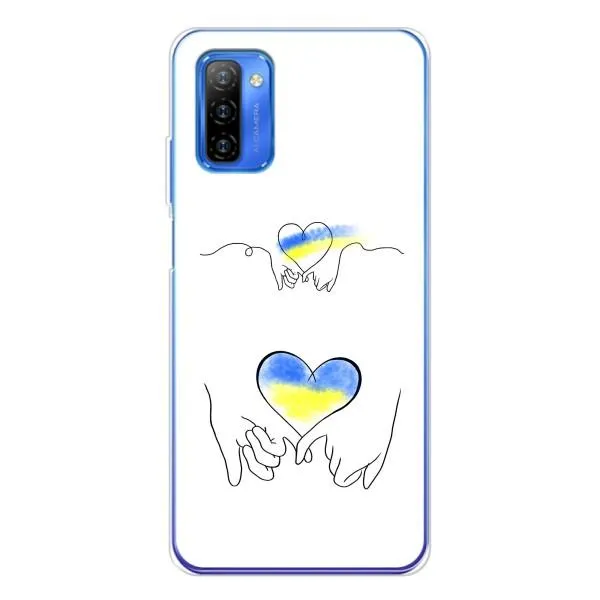 Чохол з принтом «Мир Україні» для Ulefone Note 12