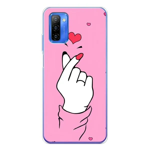 Чехол с принтом «Знак Love» для Ulefone Note 12 Чехол с принтом «Знак Love» для Ulefone Note 12