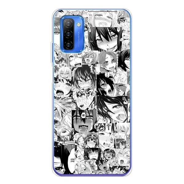 Чехол с принтом «Ahegao manga» для Ulefone Note 12