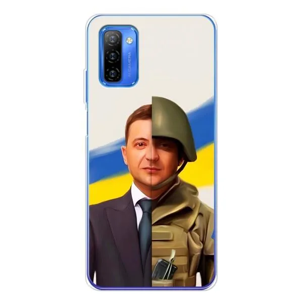 Чехол с принтом «Зеленский солдат» для Ulefone Note 12 Чехол с принтом «Зеленский солдат» для Ulefone Note 12
