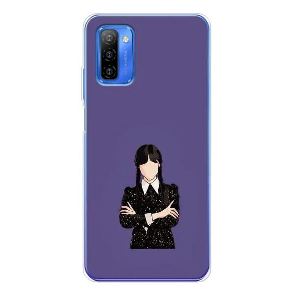 Чехол с принтом «Уэнздей в черном» для Ulefone Note 12 Чехол с принтом «Уэнздей в черном» для Ulefone Note 12
