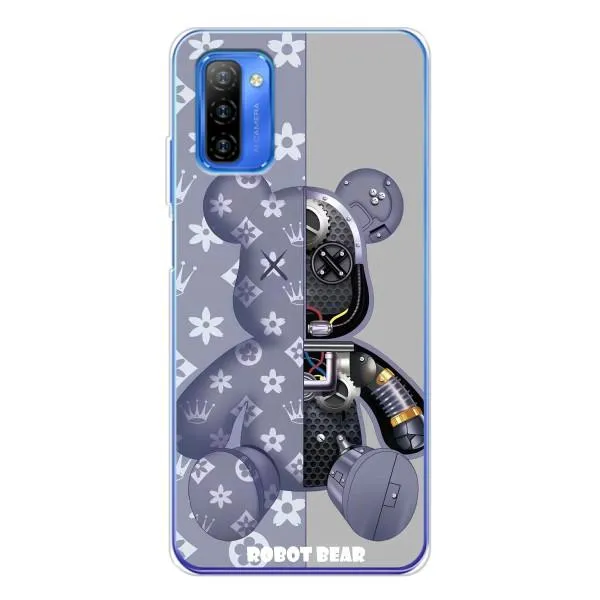 Чохол з принтом «Робот Медведик» для Ulefone Note 12