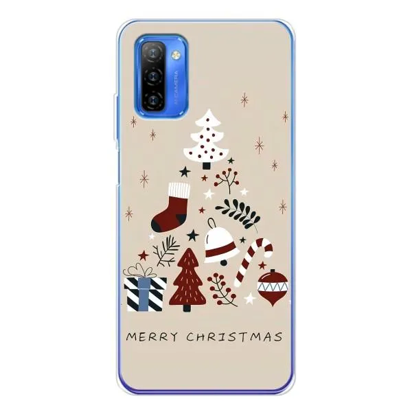 Чехол с принтом «Merry Christmas» для Ulefone Note 12