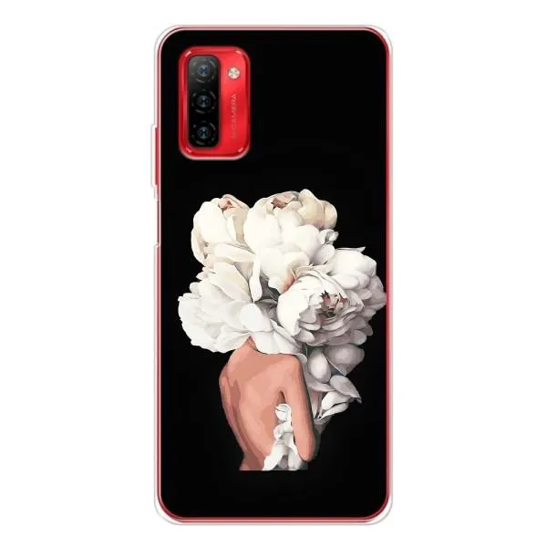 Чехол с принтом «Белые цветы» для Ulefone Note 12P Чехол с принтом «Белые цветы» для Ulefone Note 12P