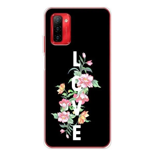 Чохол з принтом «Квіти LOVE» для Ulefone Note 12P Чохол з принтом «Квіти LOVE» для Ulefone Note 12P
