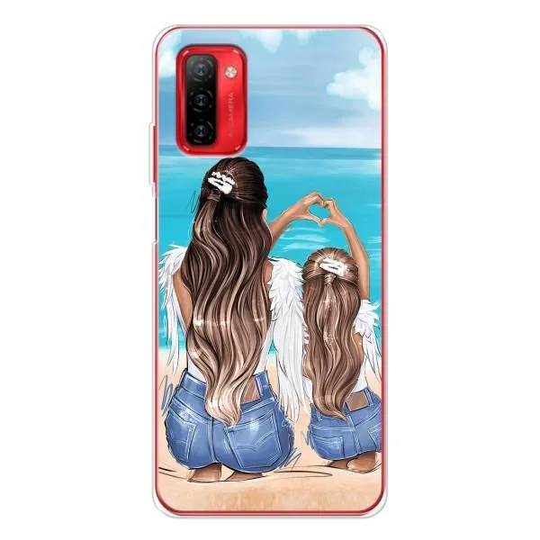 Чехол с принтом «Мама с доченькой» для Ulefone Note 12P