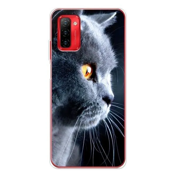 Чехол с принтом «Серый Кот» для Ulefone Note 12P