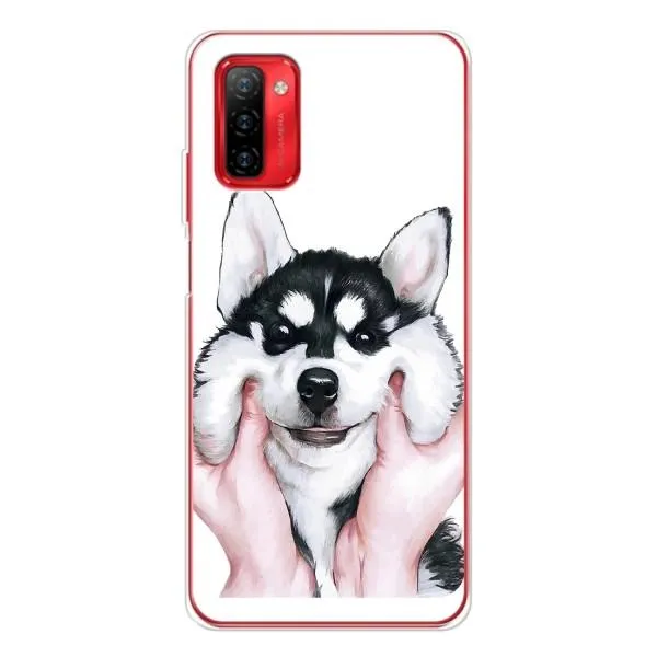 Чехол с принтом «Довольный Хаски» для Ulefone Note 12P Чехол с принтом «Довольный Хаски» для Ulefone Note 12P