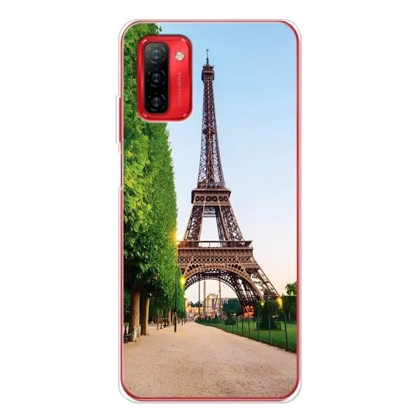 Чехол с принтом «Дорога в Париж» для Ulefone Note 12P
