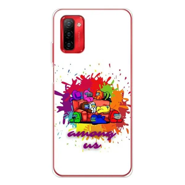 Чехол с принтом «Яркий АмонгАс» для Ulefone Note 12P