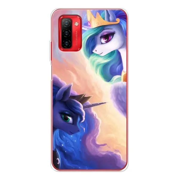 Чехол с принтом «Единорожки» для Ulefone Note 12P