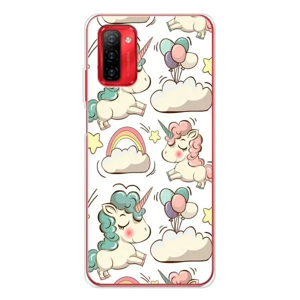 Чехол с принтом «Единорожки» для Ulefone Note 12P