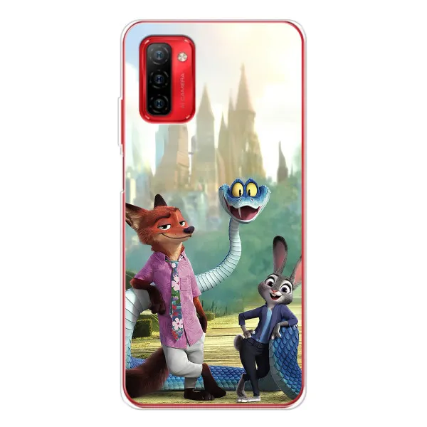 Чехол с принтом «Герои мультфильма Зверополис» для Ulefone Note 12P Чехол с принтом «Герои мультфильма Зверополис» для Ulefone Note 12P