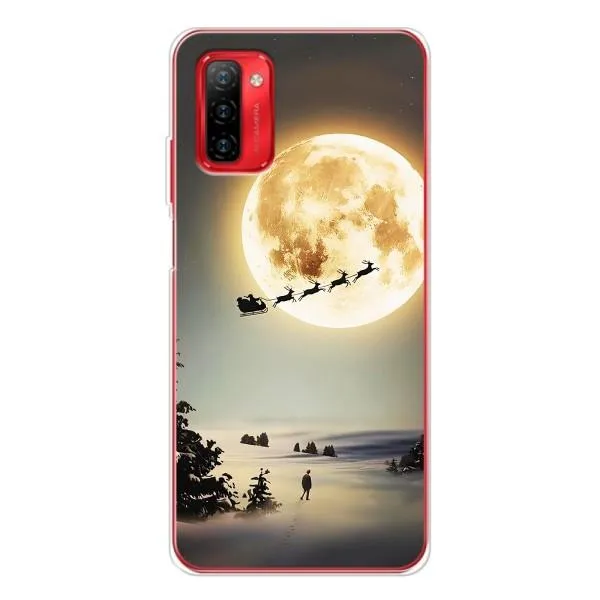 Чехол с принтом «Санта на луне» для Ulefone Note 12P Чехол с принтом «Санта на луне» для Ulefone Note 12P