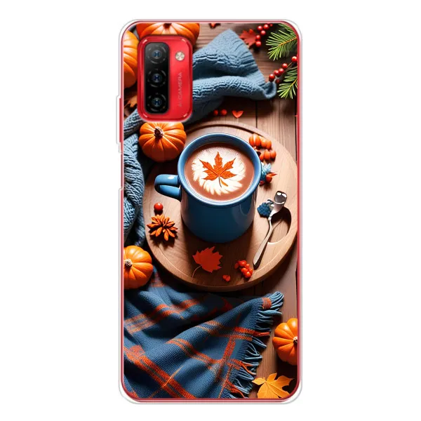 Чехол с принтом «Кофе и тыковки» для Ulefone Note 12P Чехол с принтом «Кофе и тыковки» для Ulefone Note 12P