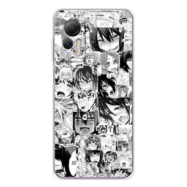 Чехол с принтом «Ahegao manga» для Ulefone Note 14