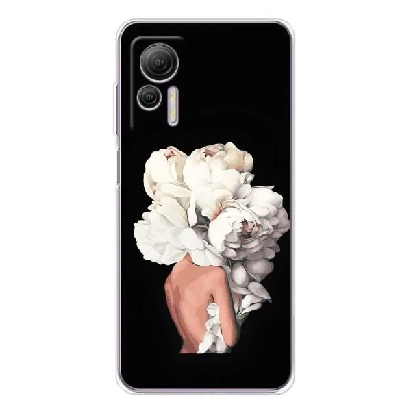 Чехол с принтом «Белые цветы» для Ulefone Note 14 Чехол с принтом «Белые цветы» для Ulefone Note 14