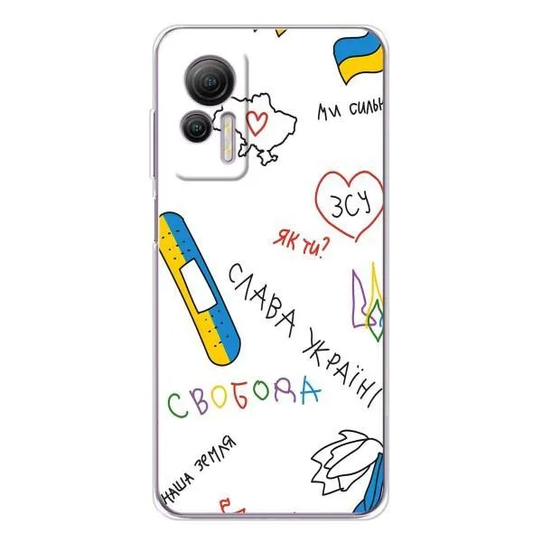 Чехол с принтом «Стикер» для Ulefone Note 14 Чехол с принтом «Стикер» для Ulefone Note 14