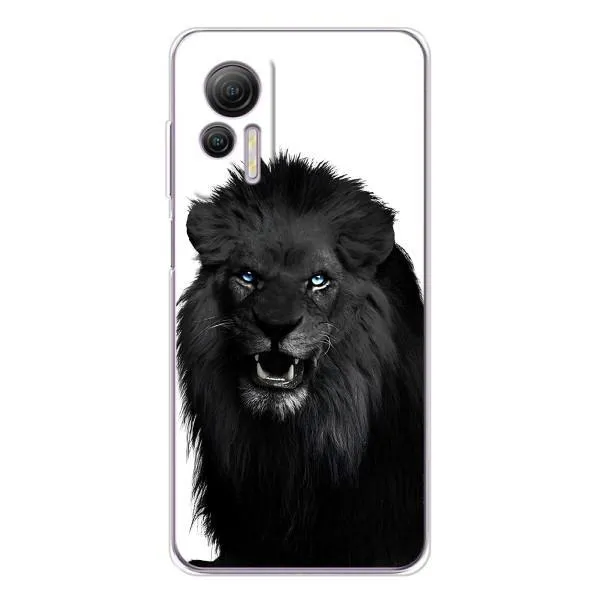 Чехол с принтом «Черный ЛЕВ» для Ulefone Note 14