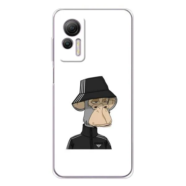 Чехол с принтом «обезьяна NFT Adidas» для Ulefone Note 14