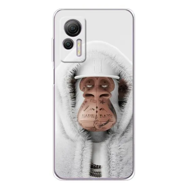 Чехол с принтом «обезьяна NFT в тату» для Ulefone Note 14