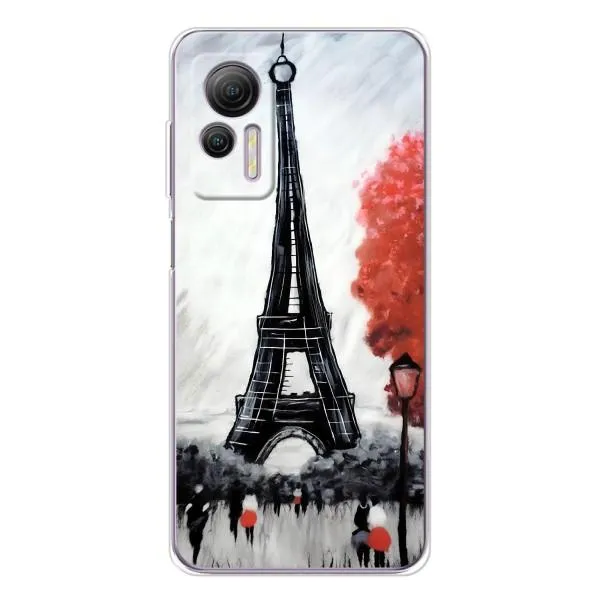 Чехол с принтом «Башня в Париже» для Ulefone Note 14