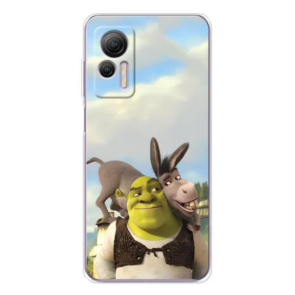 Чехол с принтом «Шрек и Осел» для Ulefone Note 14 Чехол с принтом «Шрек и Осел» для Ulefone Note 14