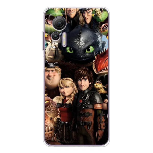Чохол з принтом «Персонажі дракона» для Ulefone Note 14 Чохол з принтом «Персонажі дракона» для Ulefone Note 14