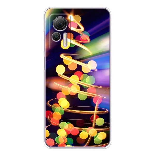 Чехол с принтом «Елка с гирлянд» для Ulefone Note 14 Чехол с принтом «Елка с гирлянд» для Ulefone Note 14