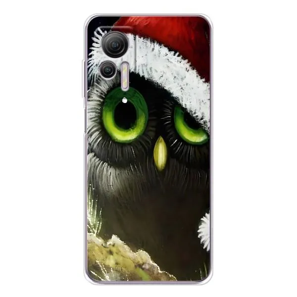 Чехол с принтом «Новогодняя Сова» для Ulefone Note 14 Чехол с принтом «Новогодняя Сова» для Ulefone Note 14