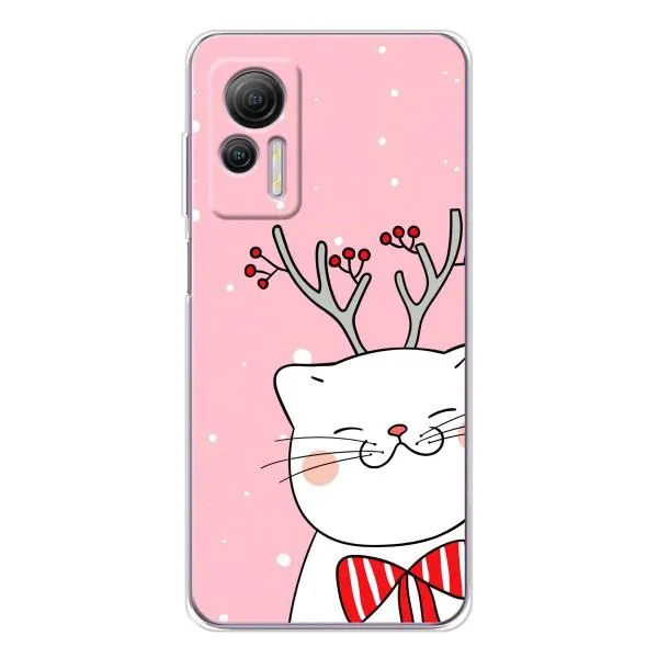 Чехол с принтом «Зимний кот» для Ulefone Note 14 Чехол с принтом «Зимний кот» для Ulefone Note 14