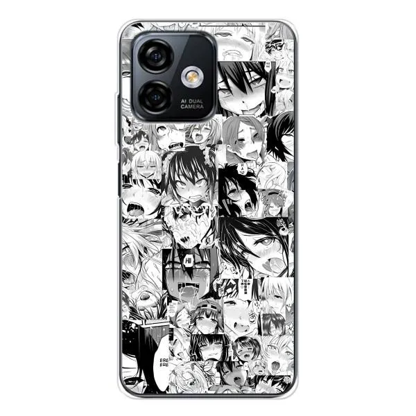 Чохол з принтом «Ahegao manga» для Ulefone Note 16 Pro