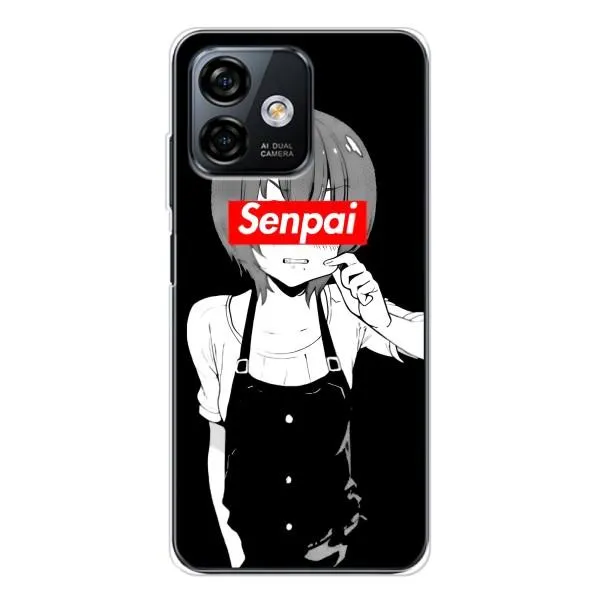 Чохол з принтом «Senpai» для Ulefone Note 16 Pro