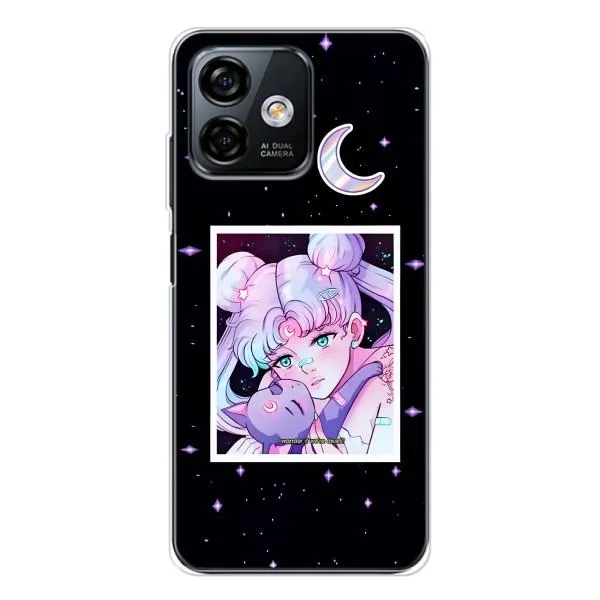 Чохол з принтом «Сейлор Мун» для Ulefone Note 16 Pro