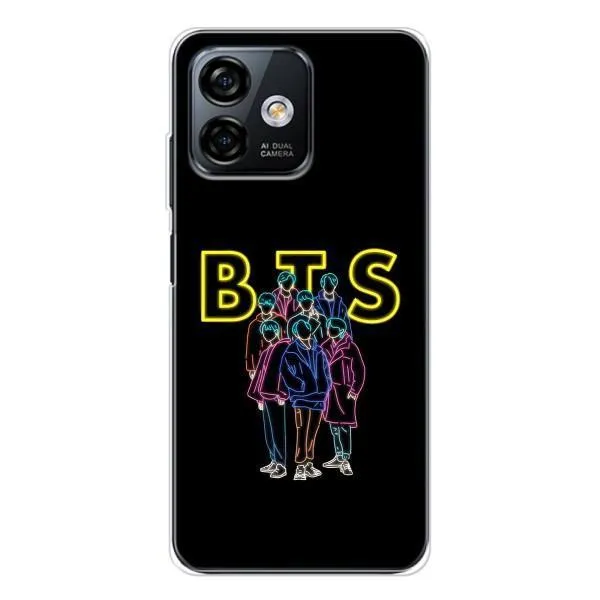 Чохол з принтом «BTS стайл» для Ulefone Note 16 Pro