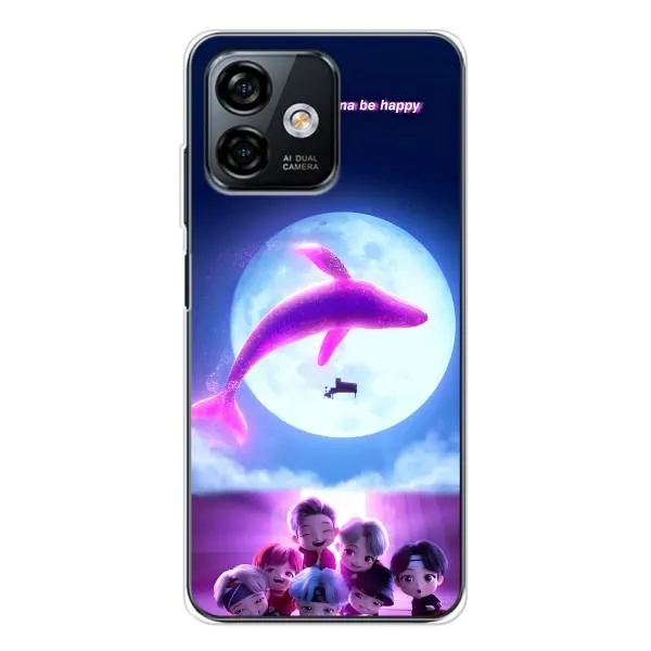 Чохол з принтом «КИТ BTS» для Ulefone Note 16 Pro