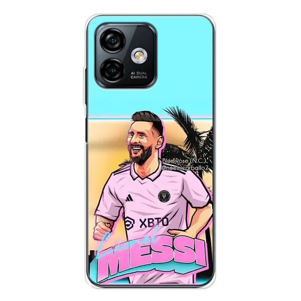 Чехол с принтом «Майами Месси» для Ulefone Note 16 Pro