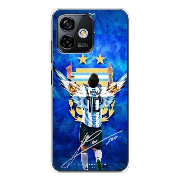 Чехол с принтом «Месси Аргентина» для Ulefone Note 16 Pro