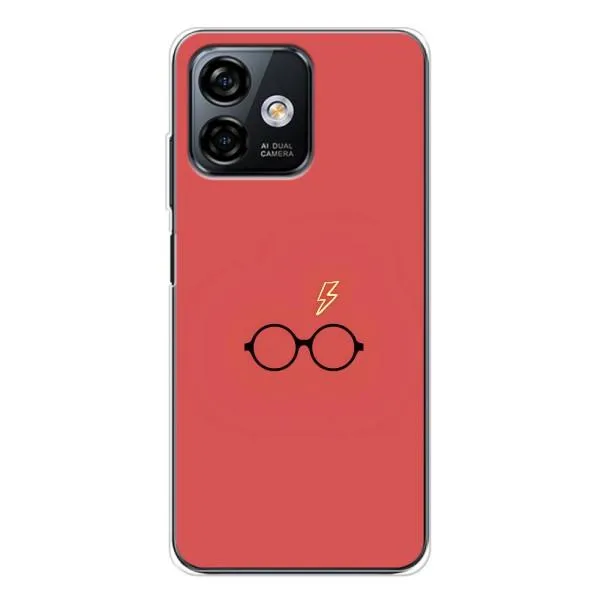 Чохол з принтом «шрам та окуляри» для Ulefone Note 16 Pro