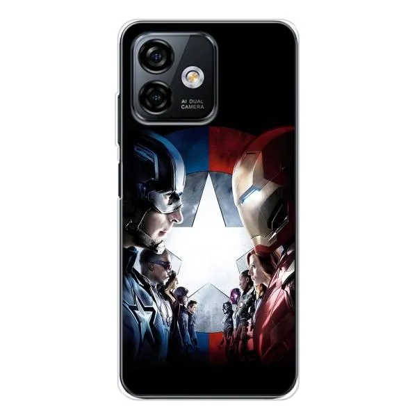 Чохол з принтом «Марвел стайл» для Ulefone Note 16 Pro