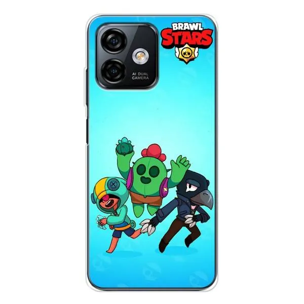 Чохол з принтом «Тріо героїв» для Ulefone Note 16 Pro