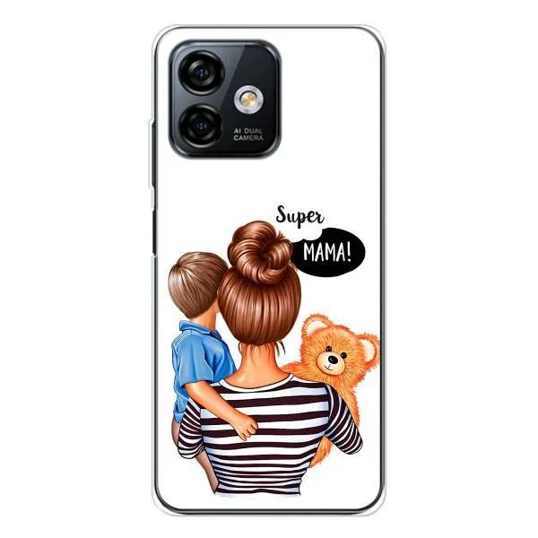 Чохол з принтом «Мама з синочком» для Ulefone Note 16 Pro Чохол з принтом «Мама з синочком» для Ulefone Note 16 Pro