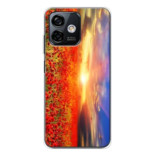 Чохол з принтом «Поле тюльпанів» для Ulefone Note 16 Pro