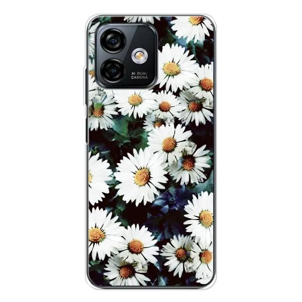 Чохол з принтом «Ромашки» для Ulefone Note 16 Pro