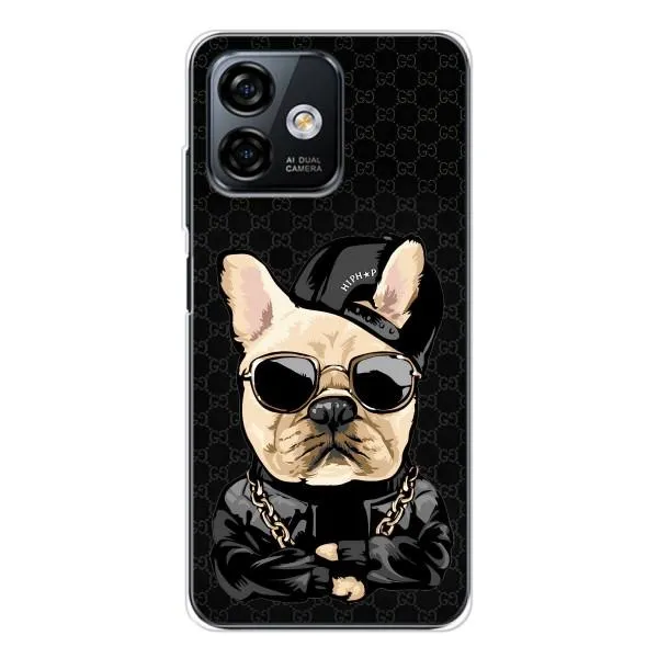 Чехол с принтом «Стильная собака» для Ulefone Note 16 Pro