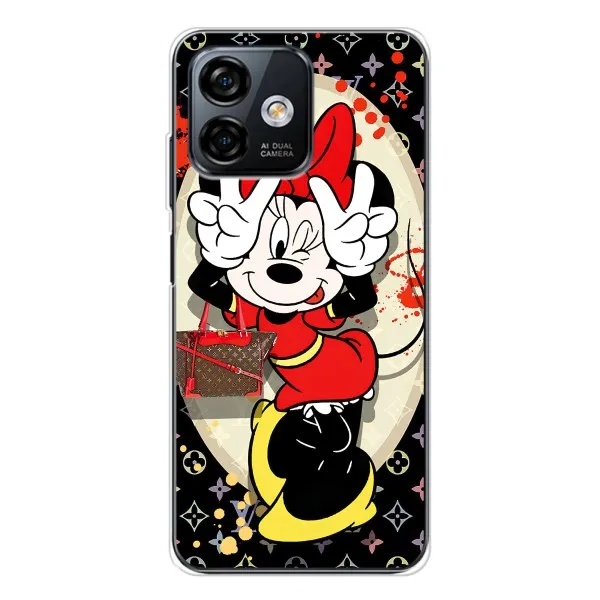 Чехол с принтом «Минни peace» для Ulefone Note 16 Pro