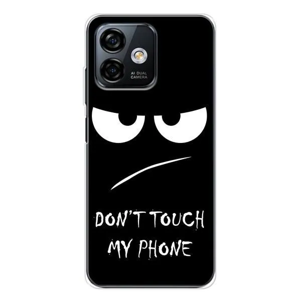 Чохол з принтом «Dont Touch» для Ulefone Note 16 Pro