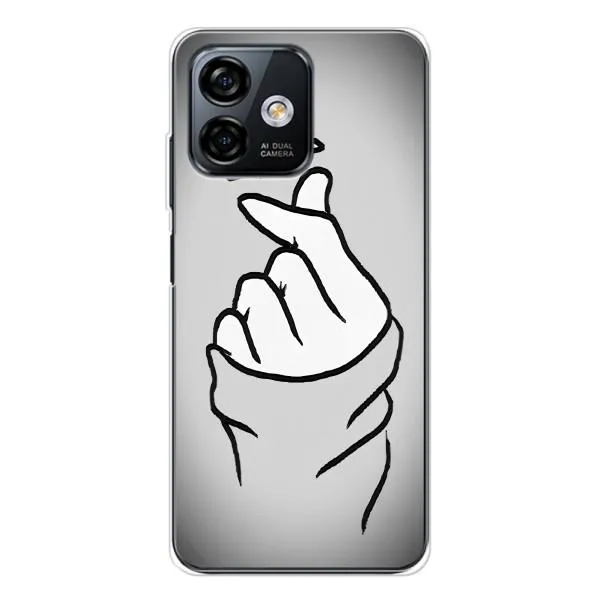 Чохол з принтом «Значок Love» для Ulefone Note 16 Pro
