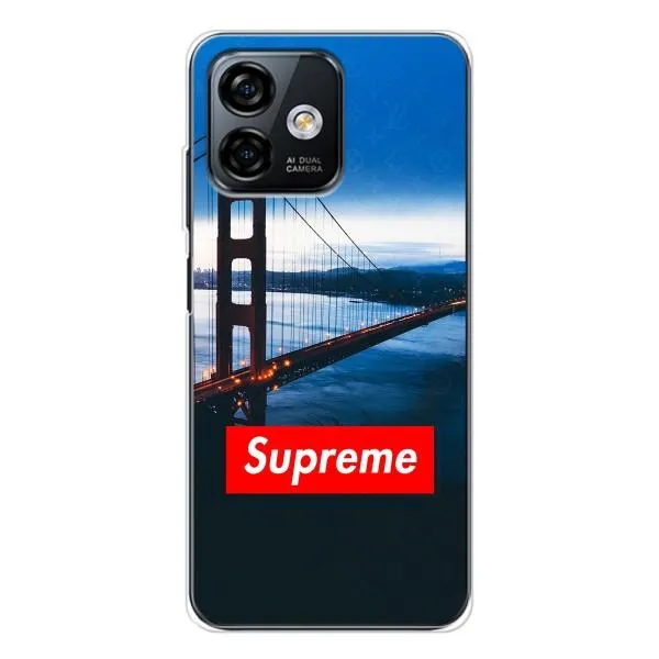 Чохол з принтом «Стиль Supreme» для Ulefone Note 16 Pro