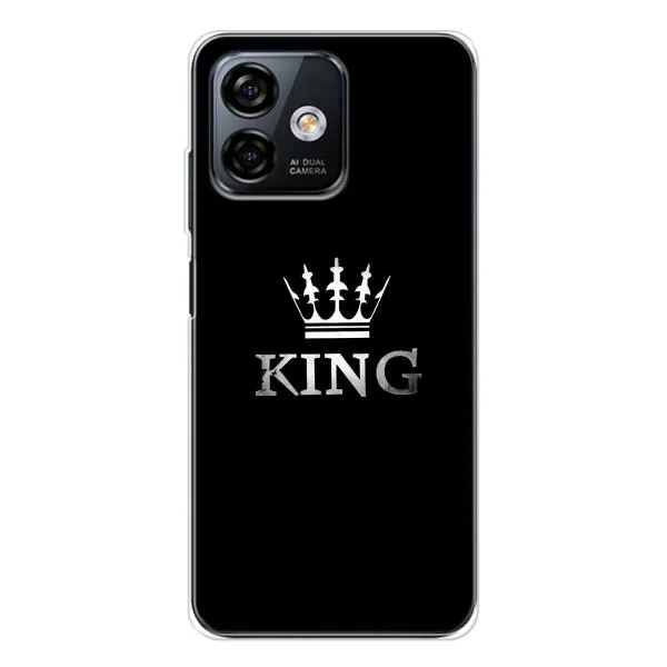 Чохол з принтом «KING» для Ulefone Note 16 Pro